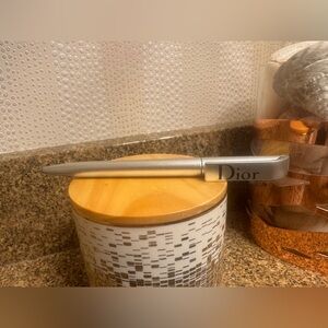 Dior Metallic Silver Writing Instrument